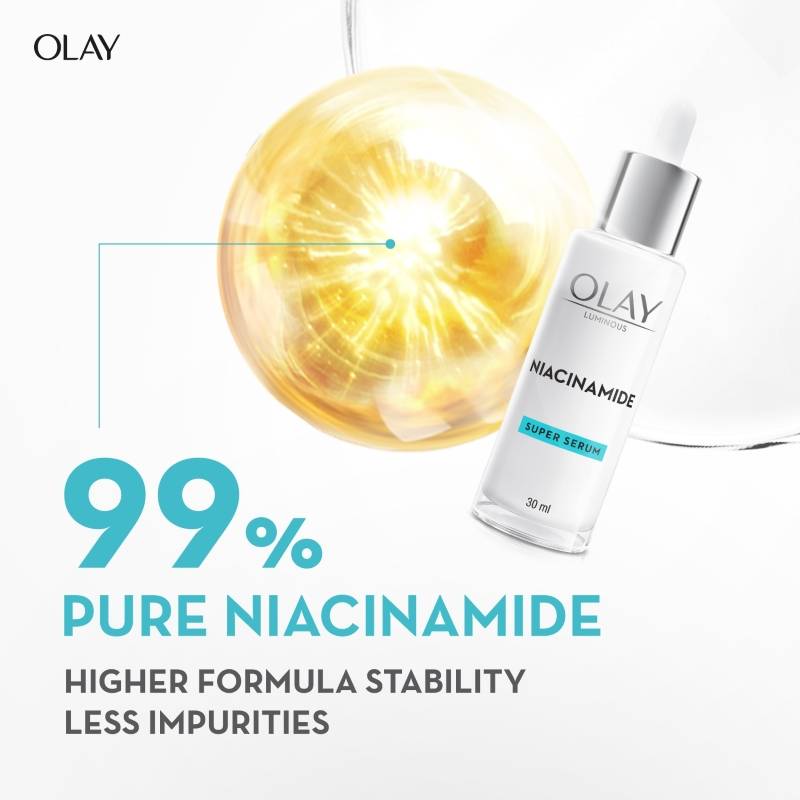 Niacinamide Face Serum For Clear & Even Skin, Fights Dark Spots & Dullness | Z8 - view 3