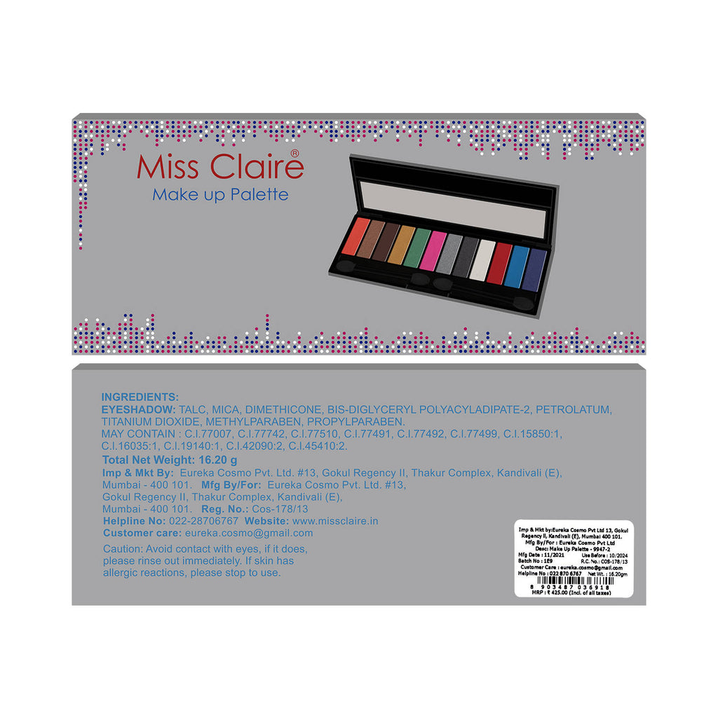 Make Up Palette 9947-2 (Eyeshadow Palette)(16.20gm) | E20 - view 3