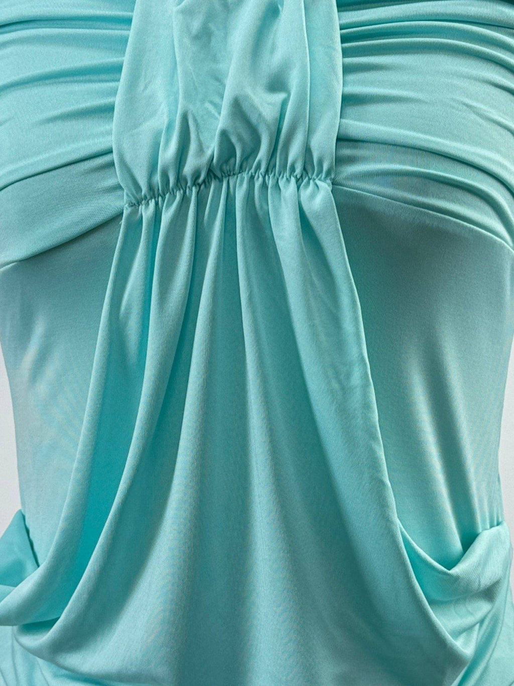 Polyester Blue Solid Top | TT90 - view 4