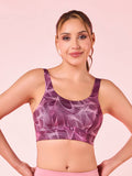 Womens SB18-Padded Wirefree Full Coverage High Impact Sports Bra | sb09 - view 1