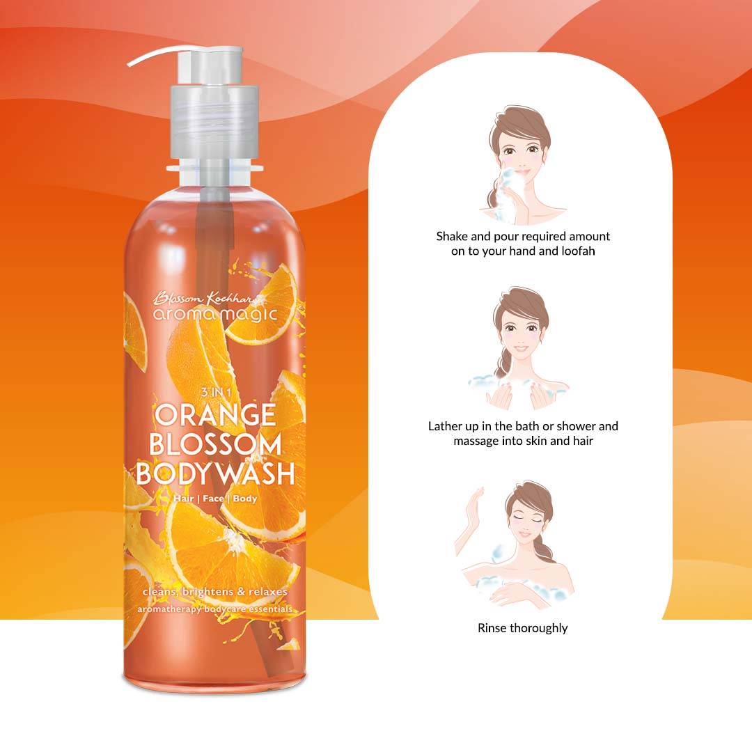 3 In 1 Orange Blossom Bodywash | H02 - view 5