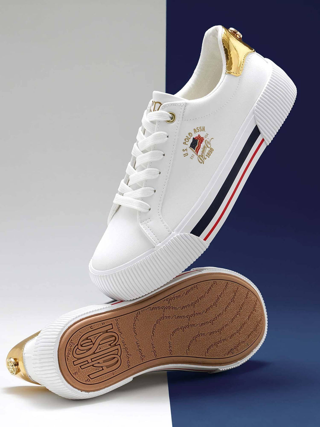 Lizzie 3.0 Off White Chunky Sneaker Shoes | SN09 - view 1