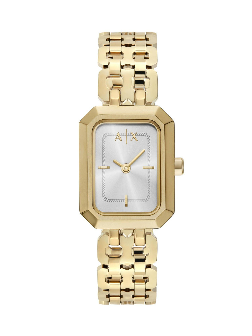 Women Silver Dial Rectangular Analog Watch - | W92 - view 1