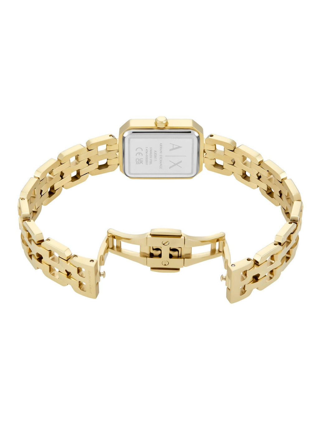 Women Silver Dial Rectangular Analog Watch - | W92 - view 3