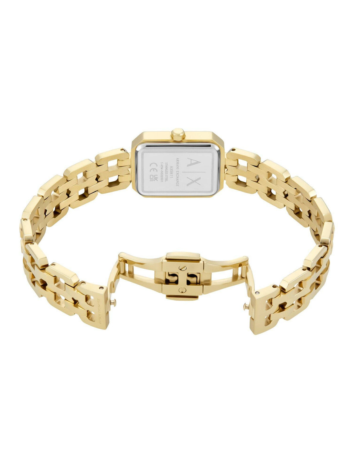 Women Silver Dial Rectangular Analog Watch - | W92 - view 3