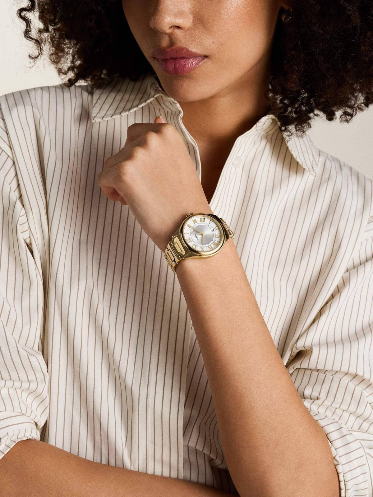 Women Silver Dial Round Analog Watch - | W92 - view 4