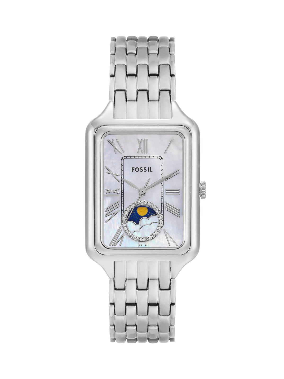 Women White Dial Rectangular Analog Watch - | W92 - view 1