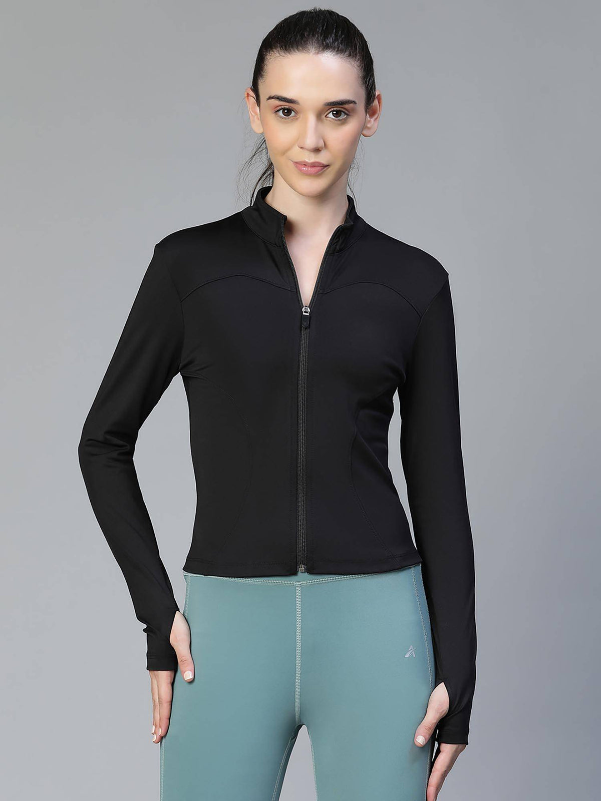 Purple Women Solid Dry-Fit Outdoor Jacket | JK12 - view 48