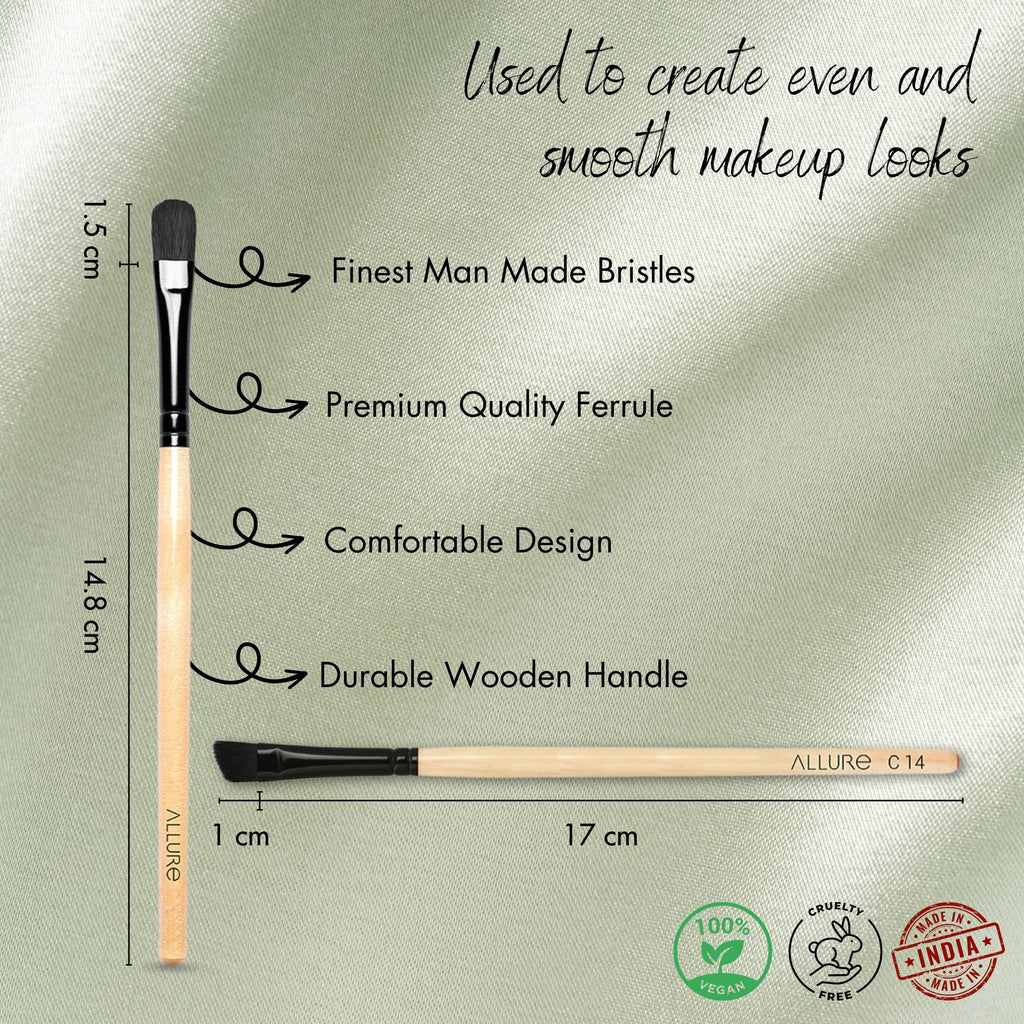 Classic Eye Shadow & Angular Brush Combo – Eye Makeup Brushes | T32 - view 4