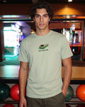 Men's Green Avo Can't Do Graphic Printed T-shirt