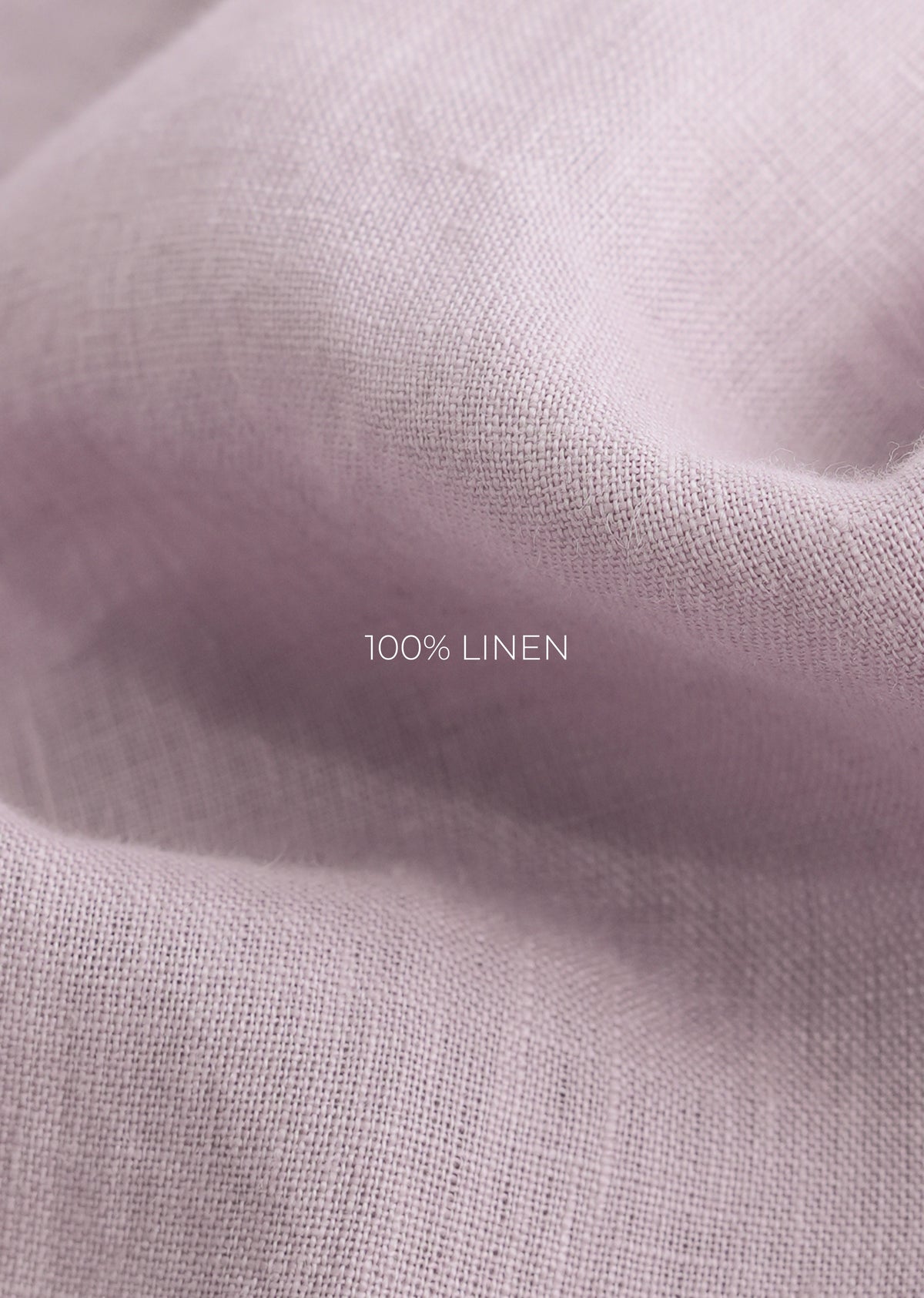 100% Pure Linen Lilac Shirt
