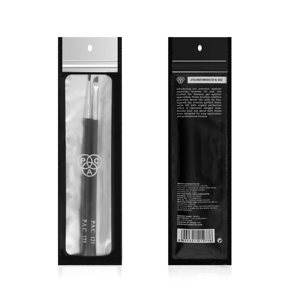 Eyeliner Brush Combo - 121 & 123 | T32 - view 5
