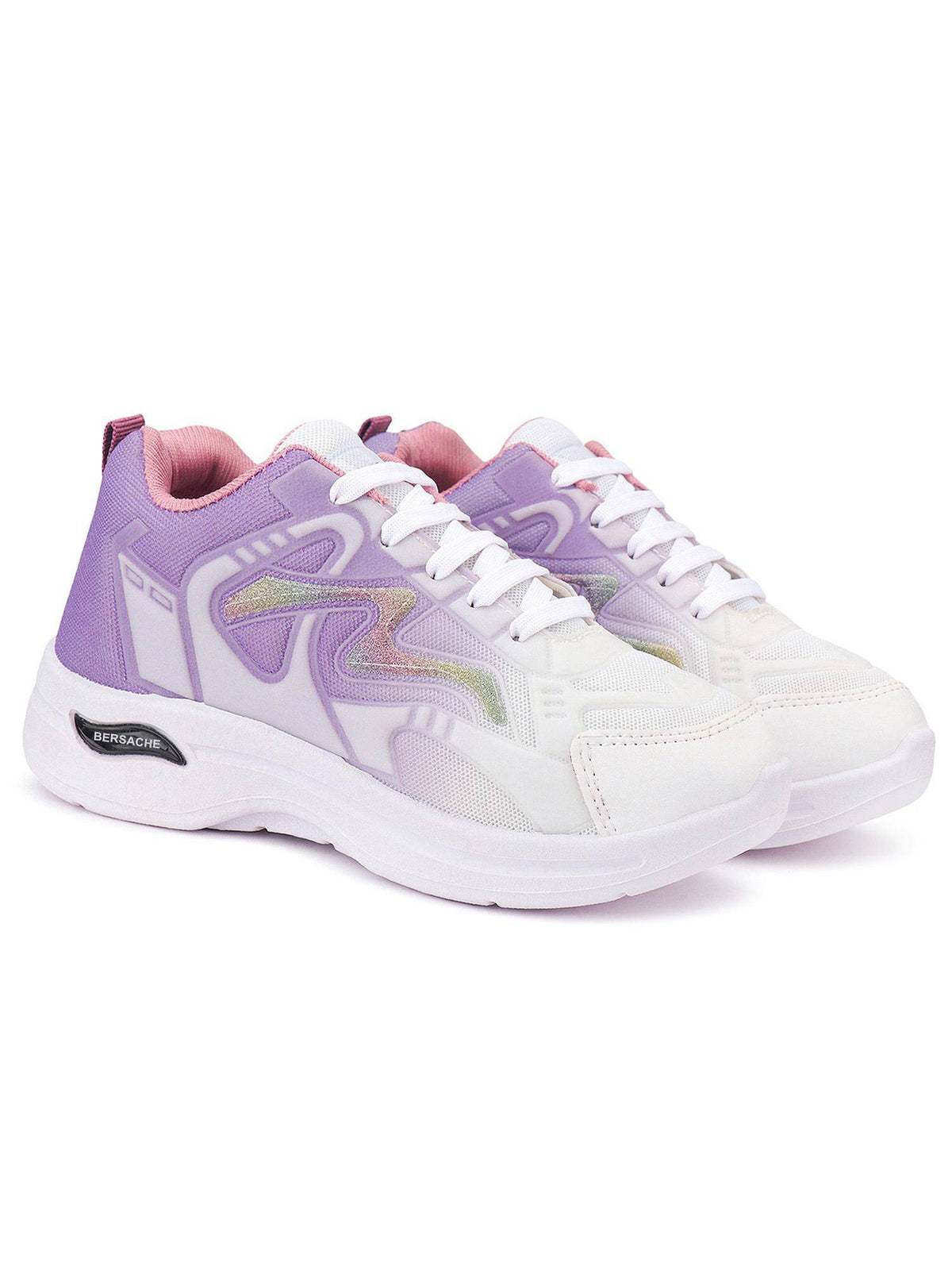 Premium Sports Trending Running Purple Shoes for Women's | SH9 - view 3