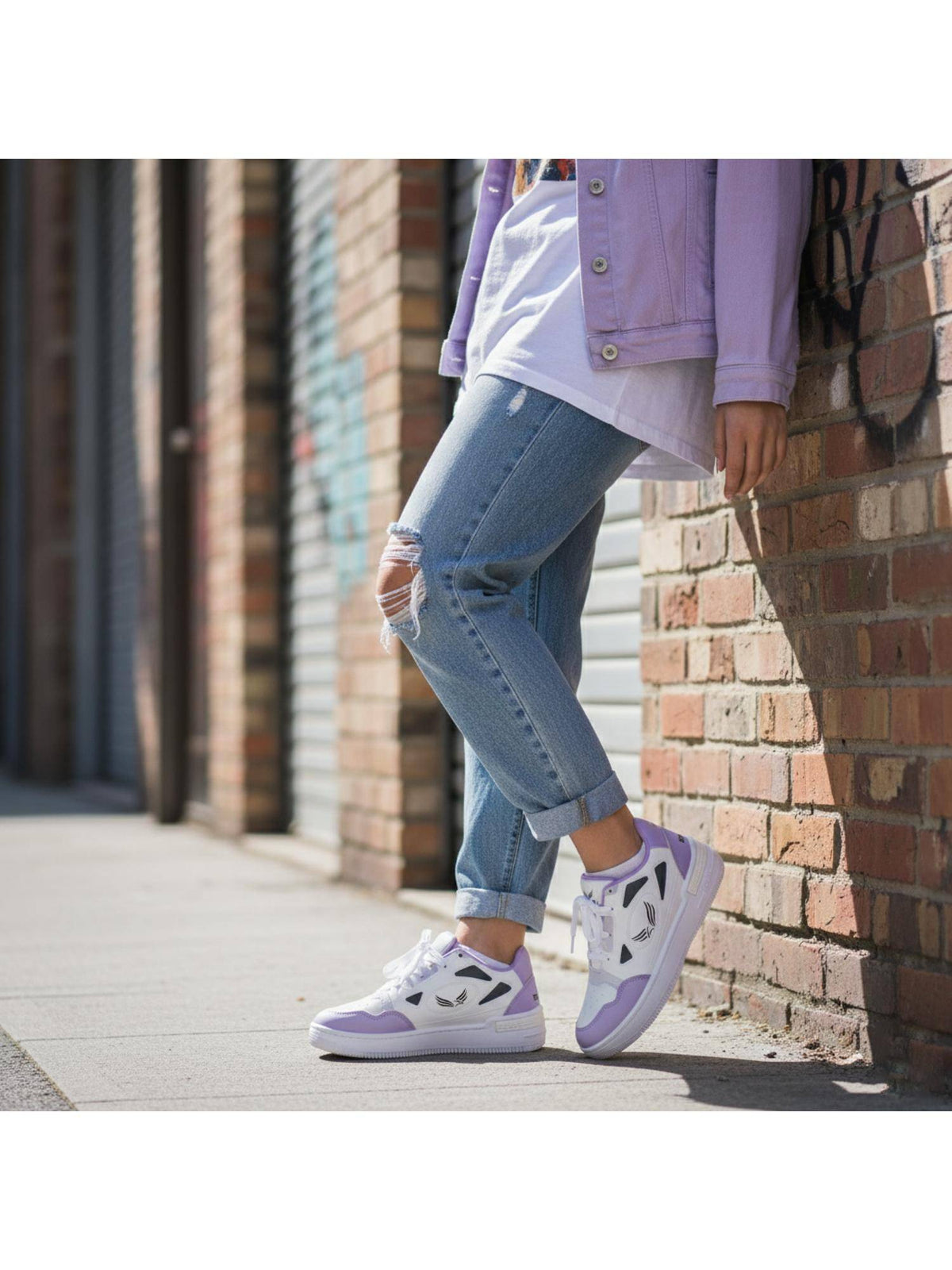 Premium Sports Trending Running Purple Shoes for Women's | SH9 - view 1