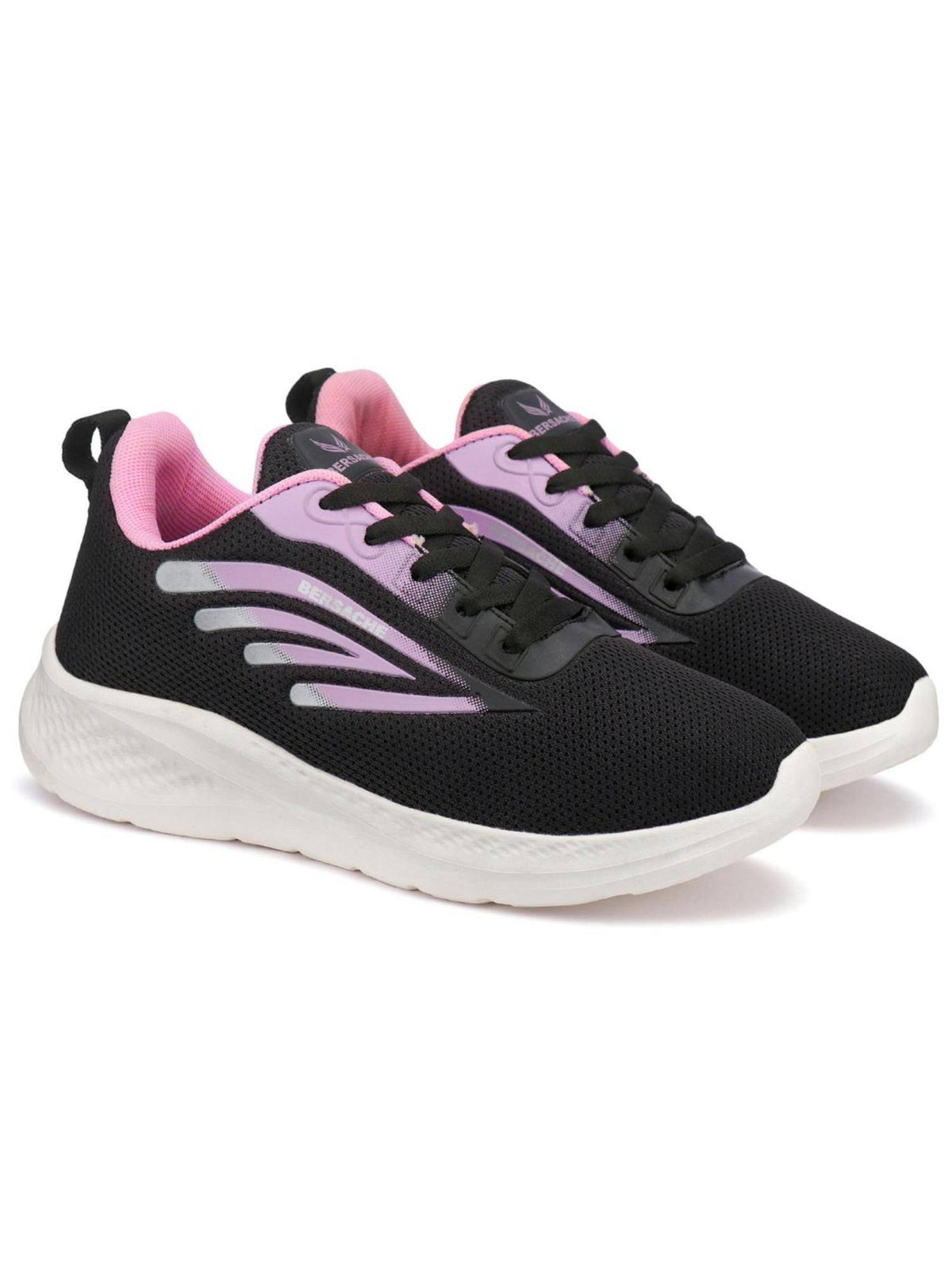 Premium Sports Trending Running Black Shoes for Women's | SH9 - view 3