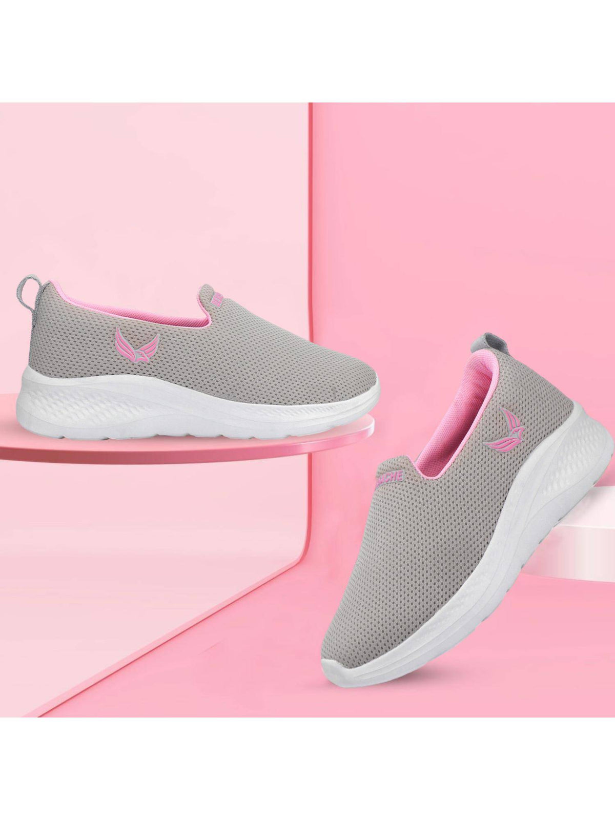 Premium Sports Trending Running Grey Shoes for Women's | SH9 - view 5