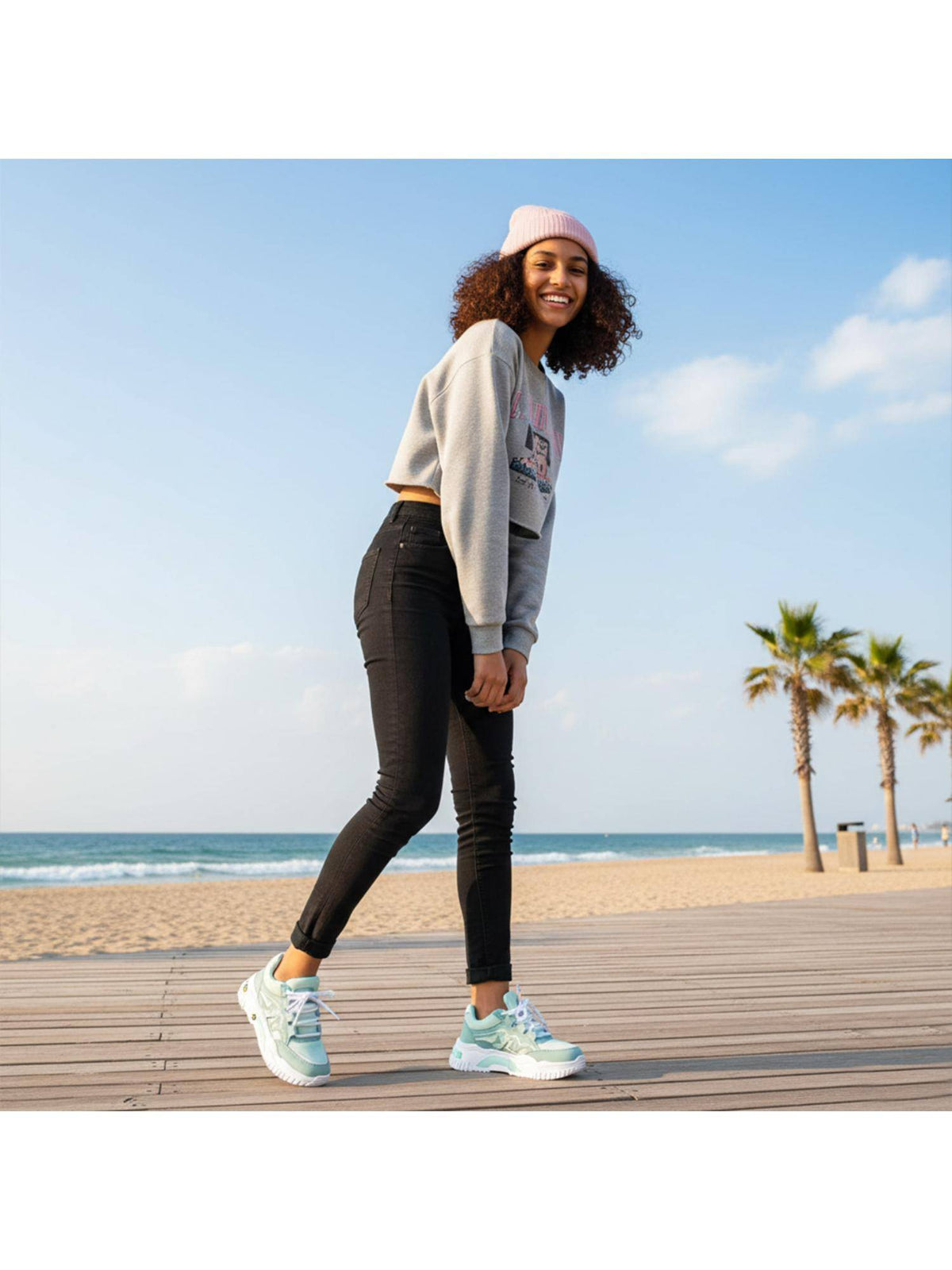 Premium Sports Trending Running Pink Shoes for Women's | SH9 - view 8