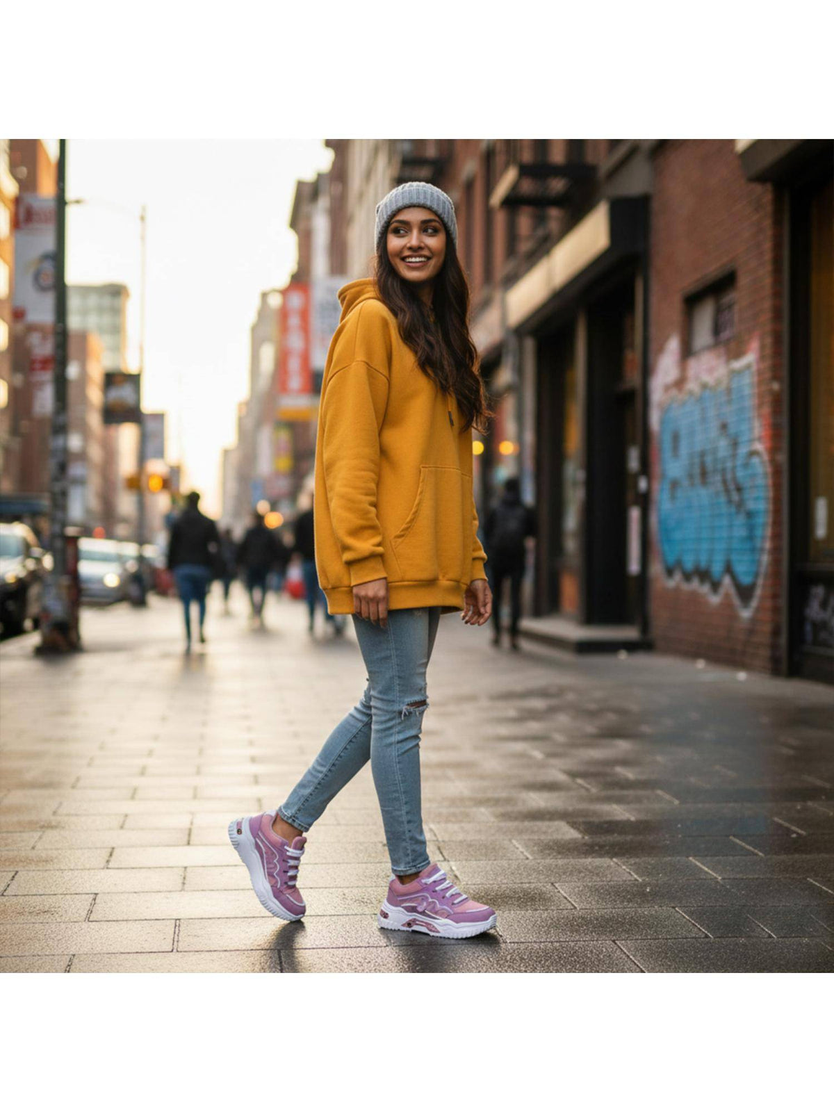 Premium Sports Trending Running Pink Shoes for Women's | SH9 - view 1