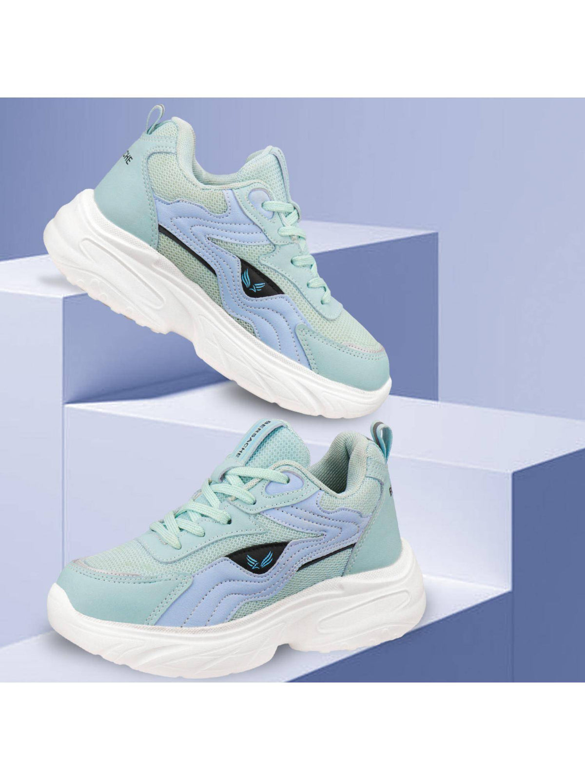 Premium Sports Trending Running Green Shoes for Women's | SH9 - view 3