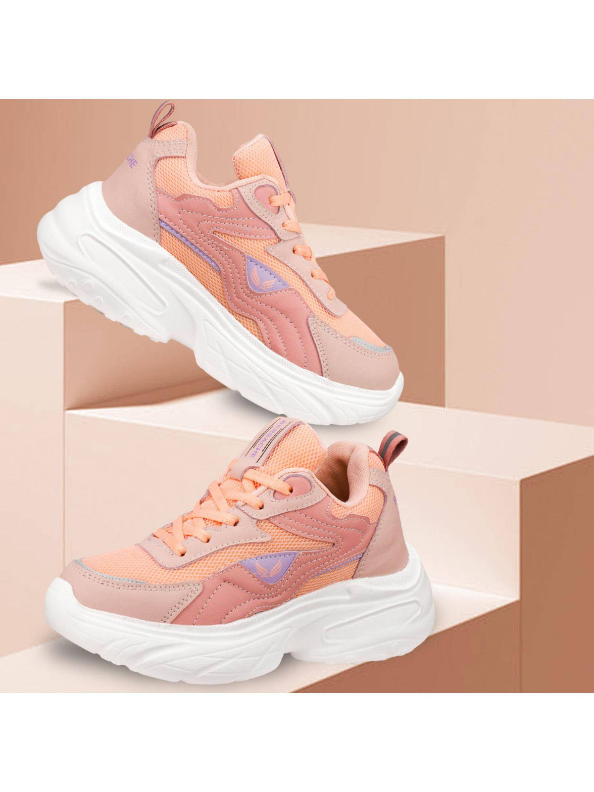 Premium Sports Trending Running Orange Shoes for Women's | SH9 - view 5