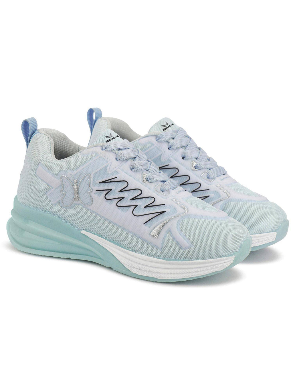 Premium Sports Trending Running Green Shoes for Women's | SH9 - view 3