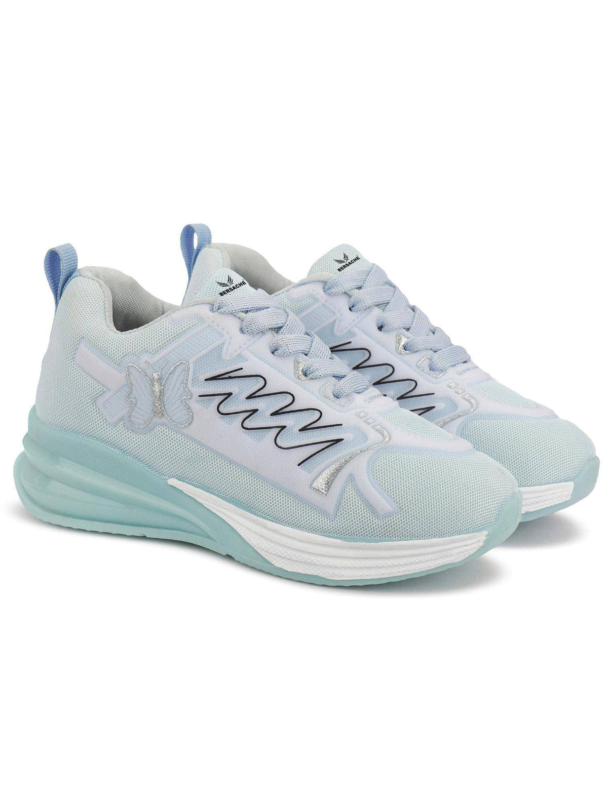 Premium Sports Trending Running Green Shoes for Women's | SH9 - view 3