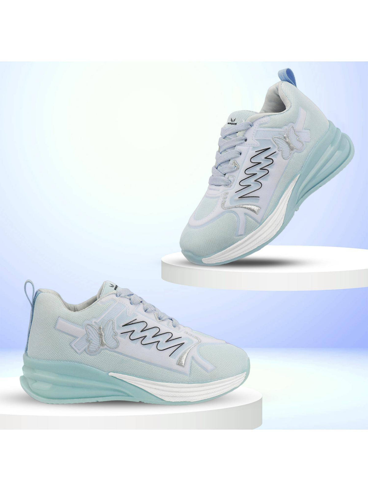 Premium Sports Trending Running Green Shoes for Women's | SH9 - view 5
