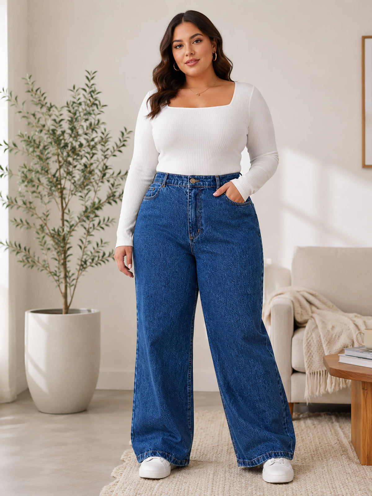 Women Blue Denim Jeans | BT10 - view 4
