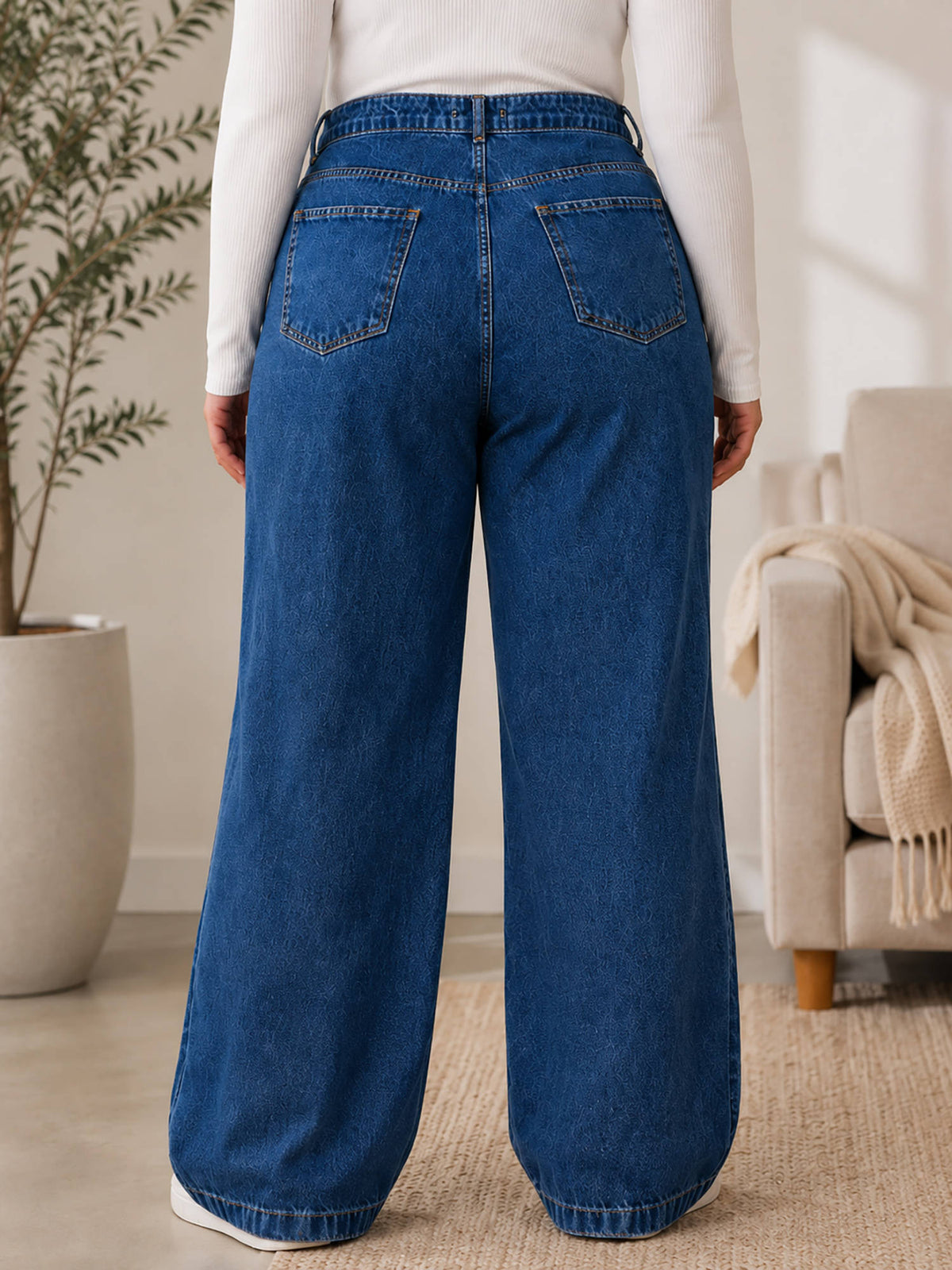 Women Blue Denim Jeans | BT10 - view 3