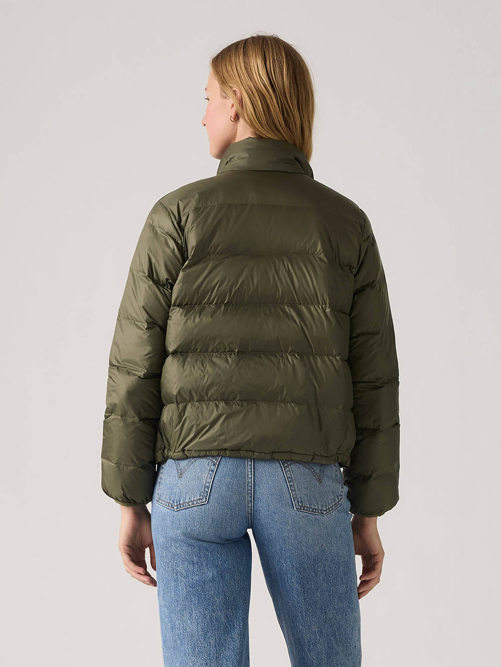 Olive Solid Full Sleeves Jacket | JC78 - view 2