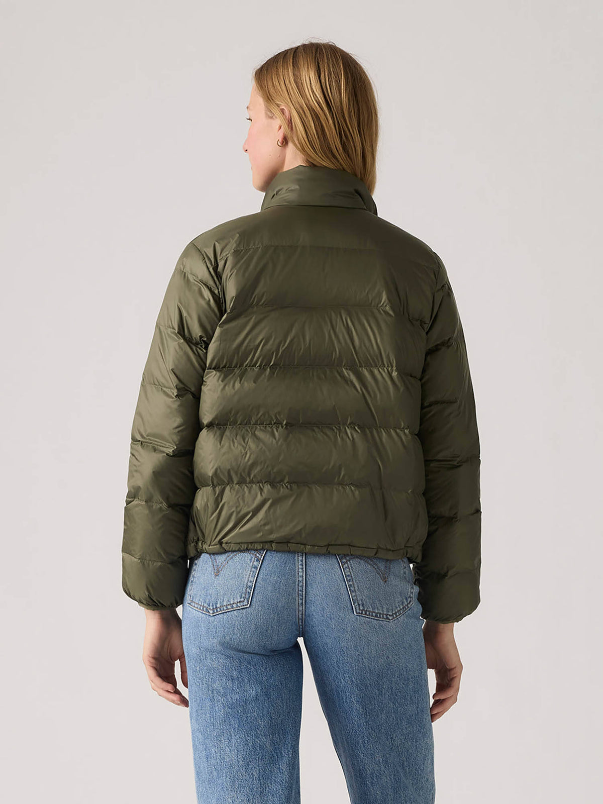 Olive Solid Full Sleeves Jacket | JC78 - view 2