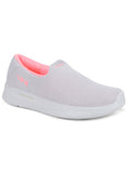 Zoe Plus Grey Walking Shoes For Women | SH9 - view 1