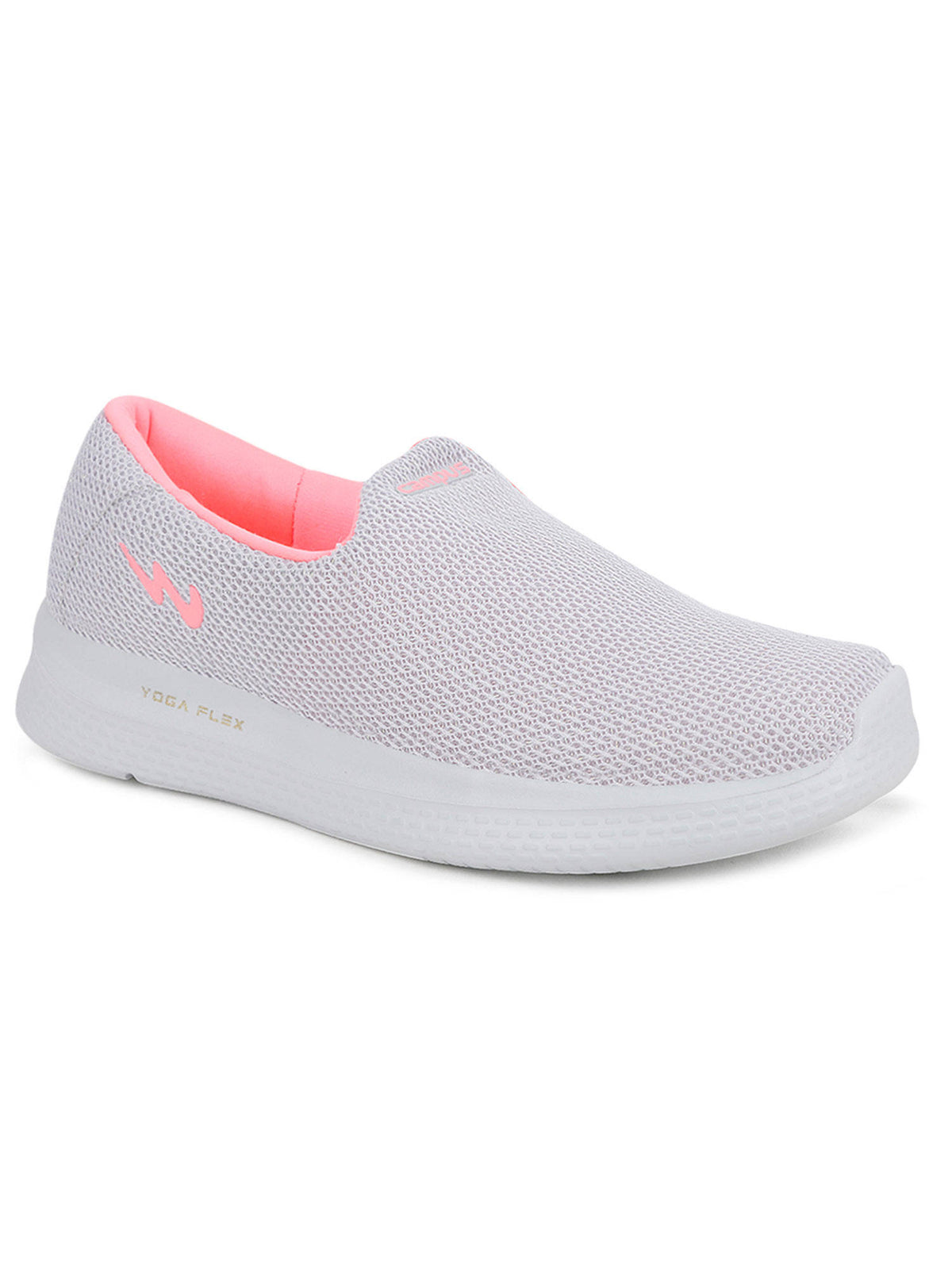 Zoe Plus Grey Walking Shoes For Women | SH9 - view 1