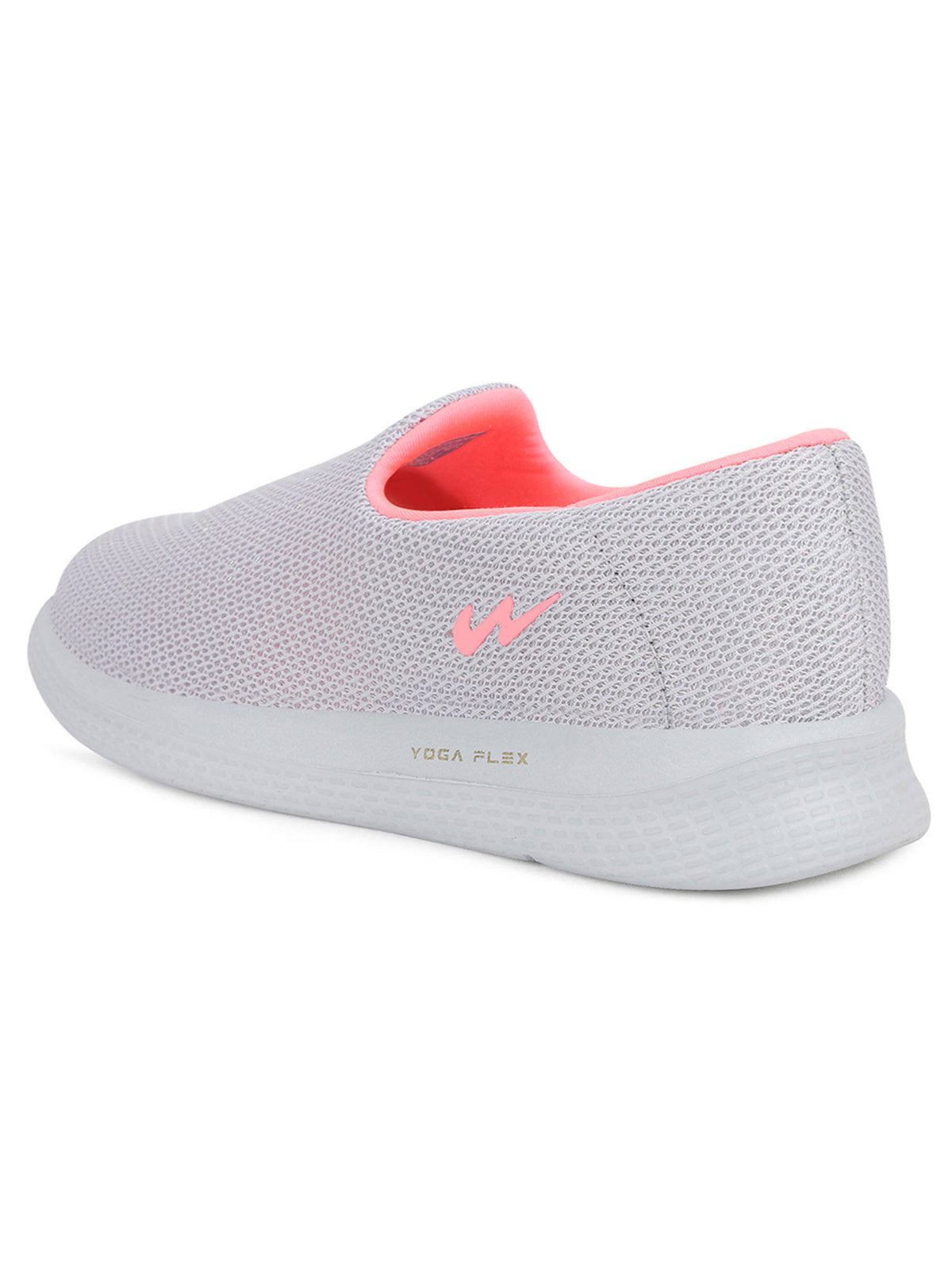 Zoe Plus Grey Walking Shoes For Women | SH9 - view 3