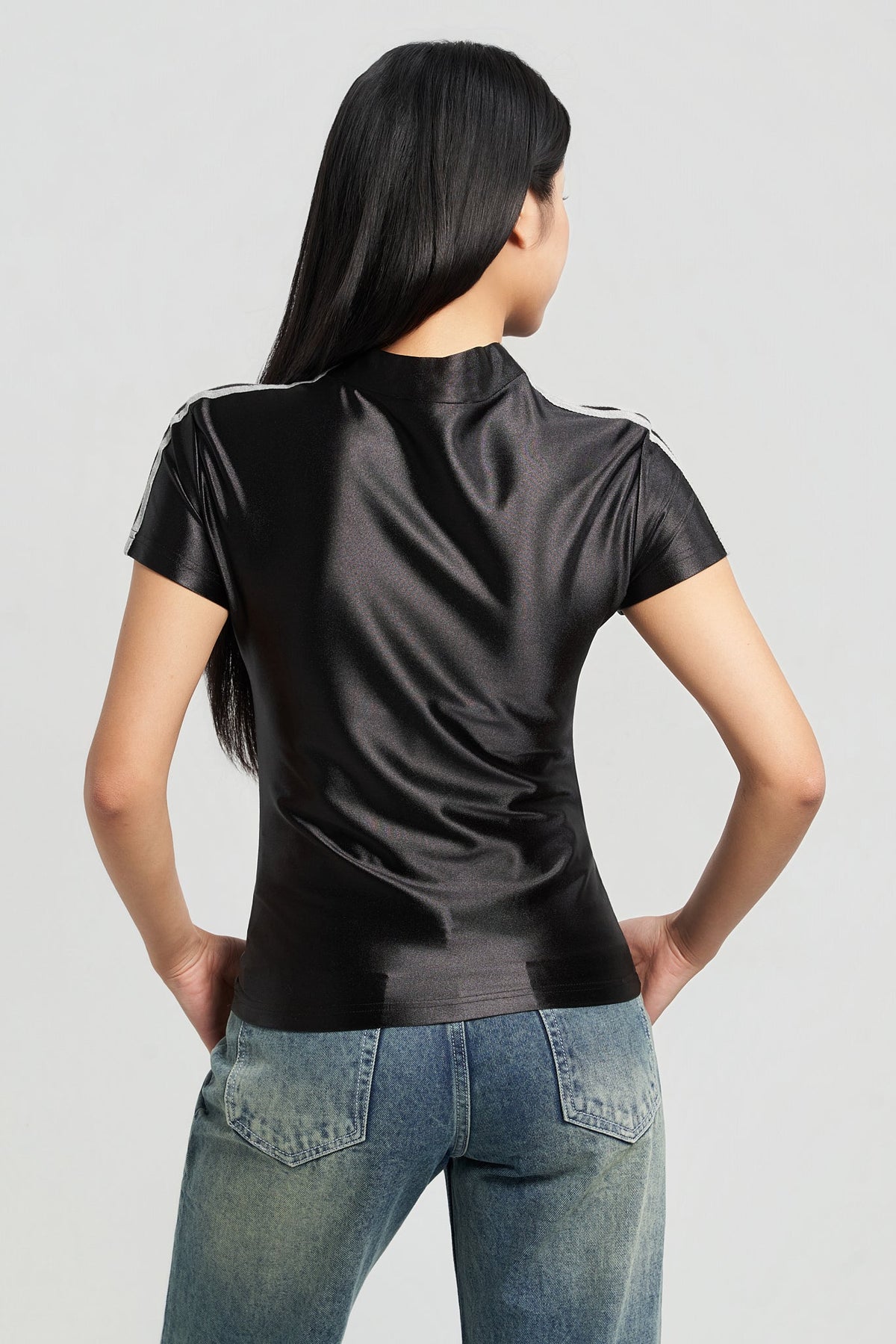 Level Up Racer Jersey Top