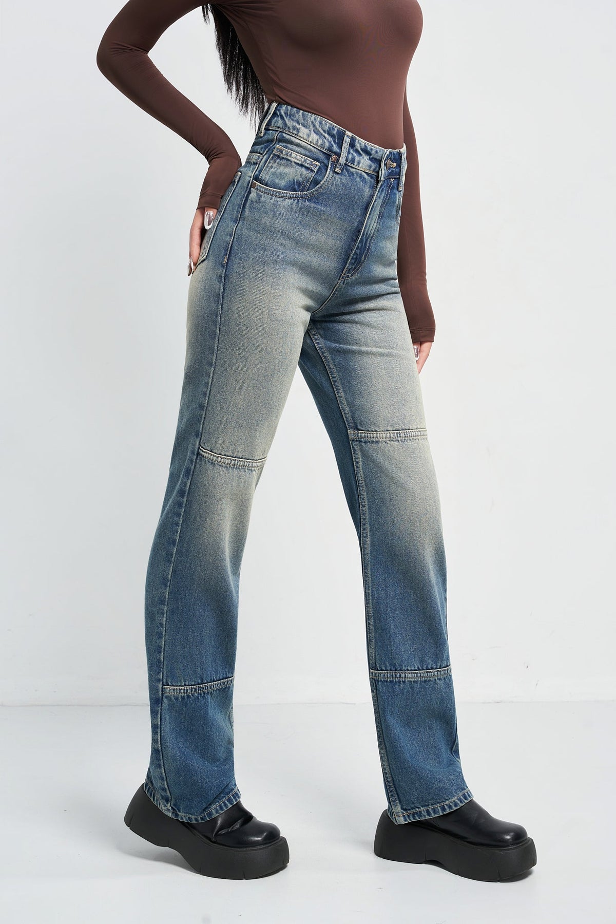 Fierce Flow Straight Fit Jeans