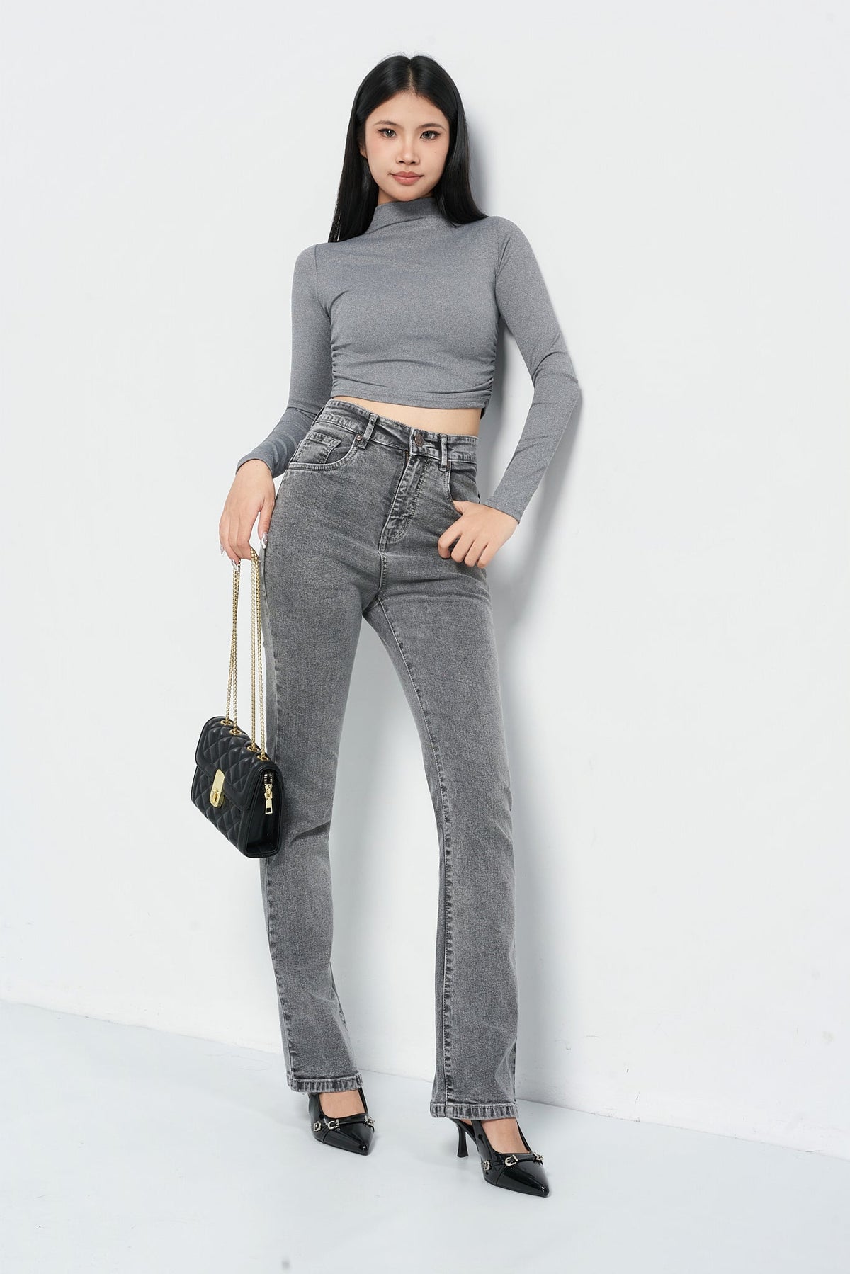 Vapor Fade Bootcut Jeans