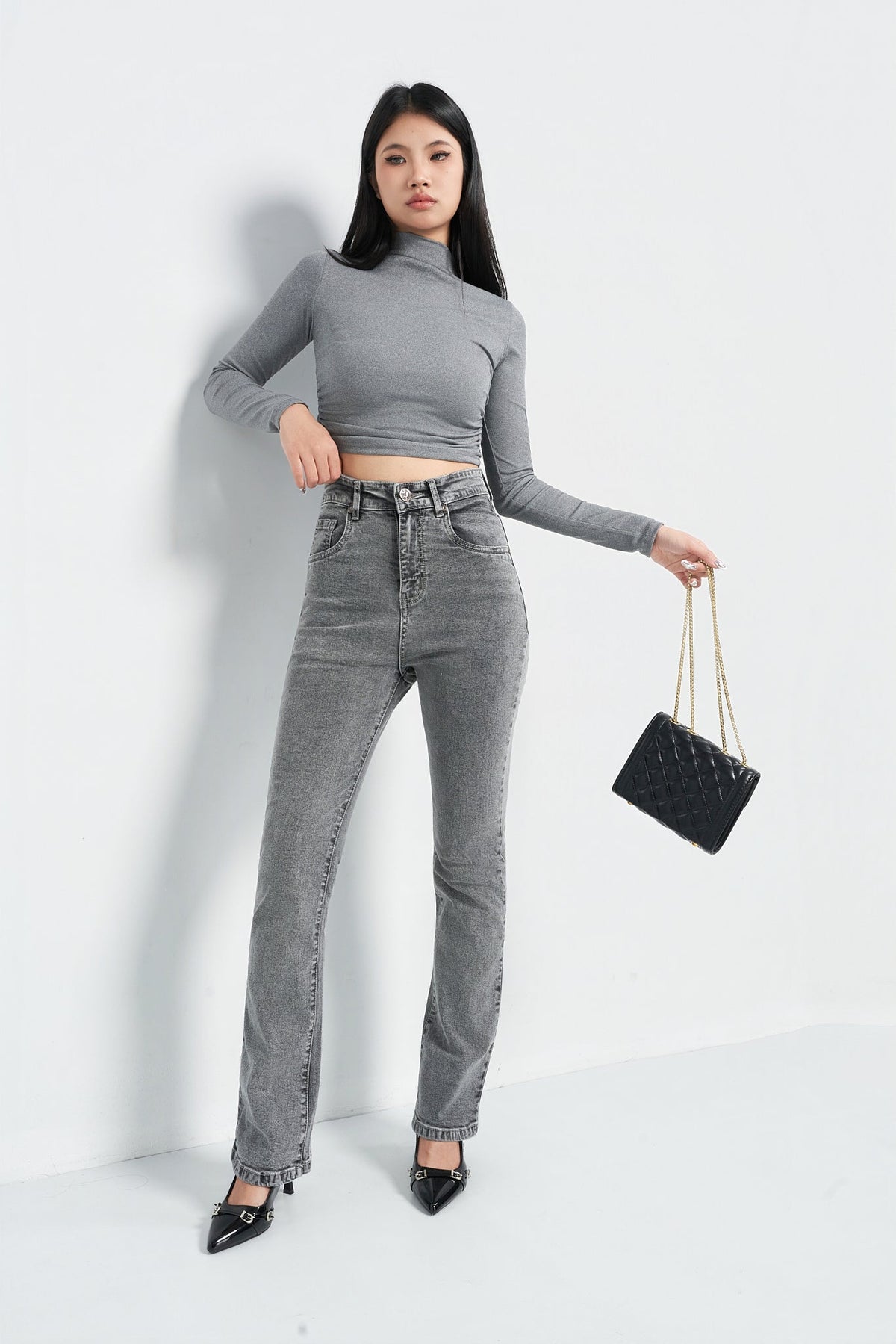 Vapor Fade Bootcut Jeans