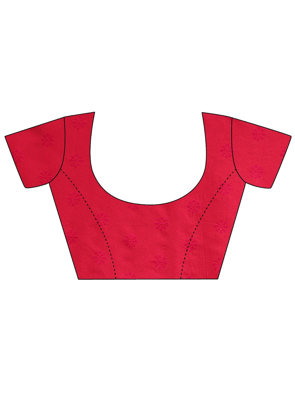 Libas Rani Pink Banarasi Silk Blend Saree S45