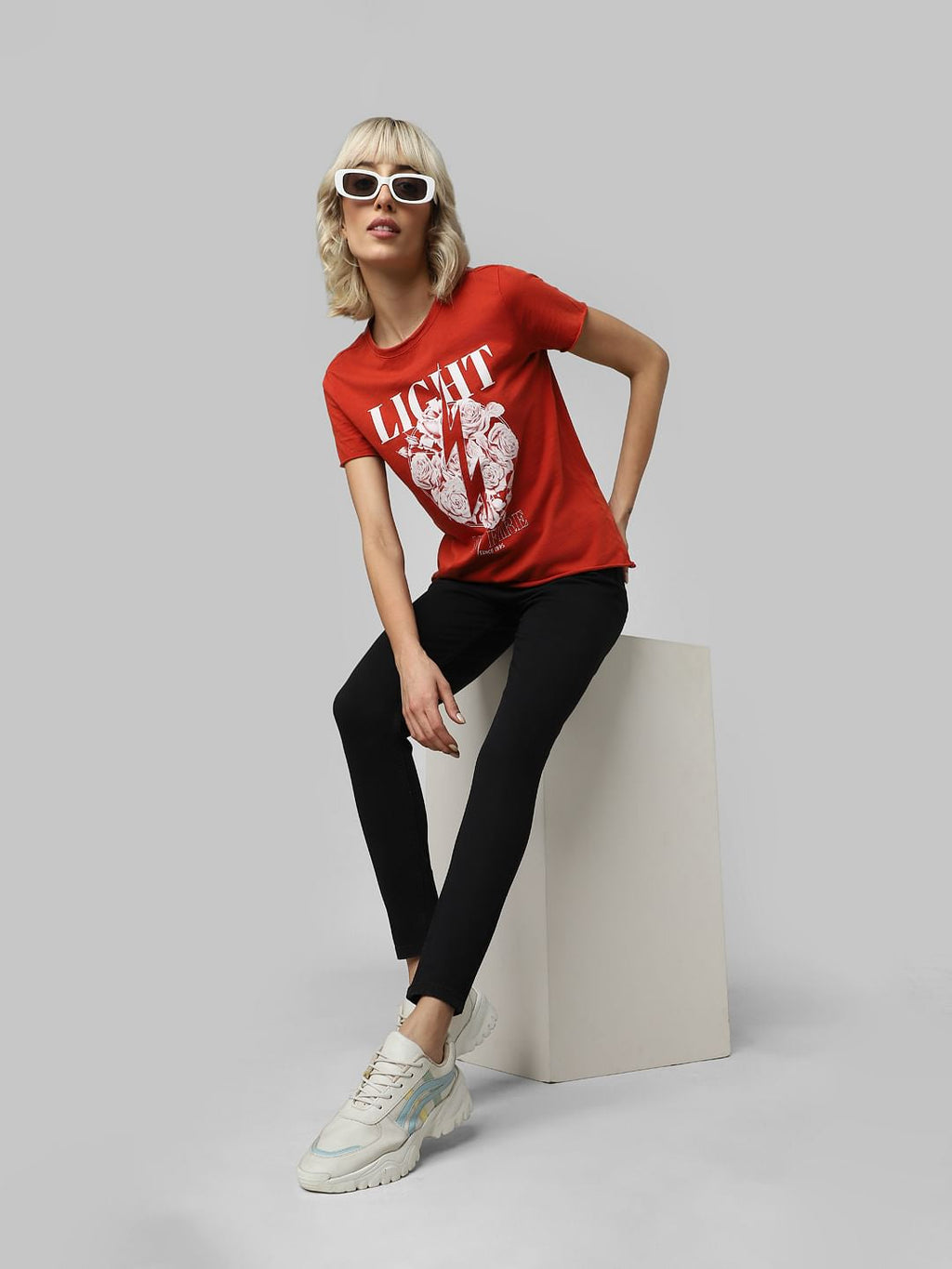 Black High Rise Skinny Jeans