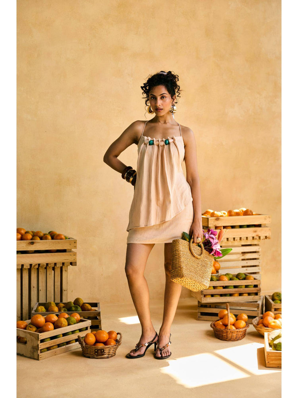 Kesar Breeze Draped Stone Embellished Top | HT67 - view 2