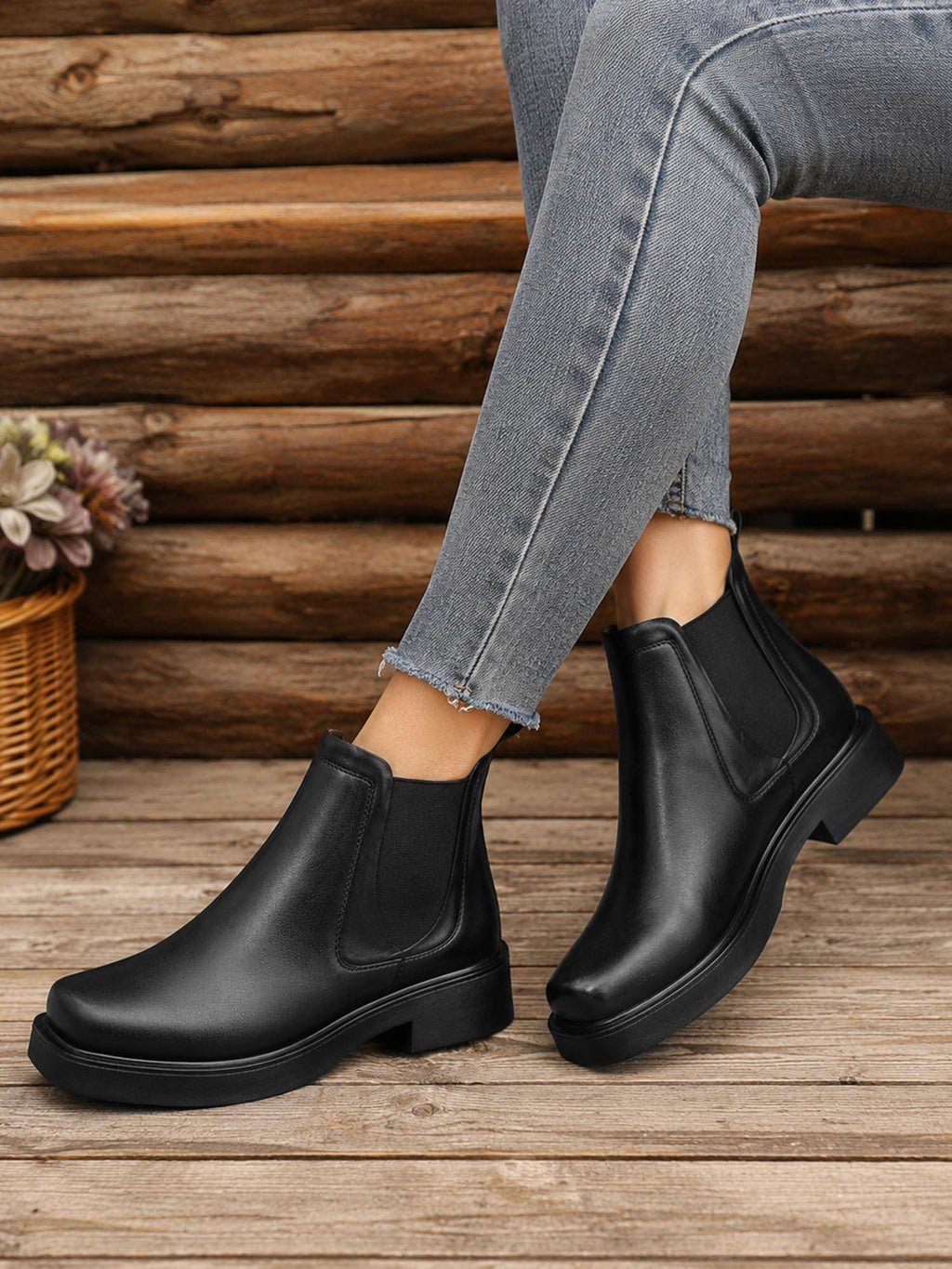 Women Black Boots | BT61 - view 1