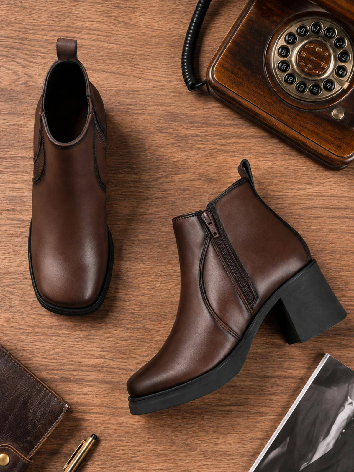 Women Brown Boots | BT61 - view 8