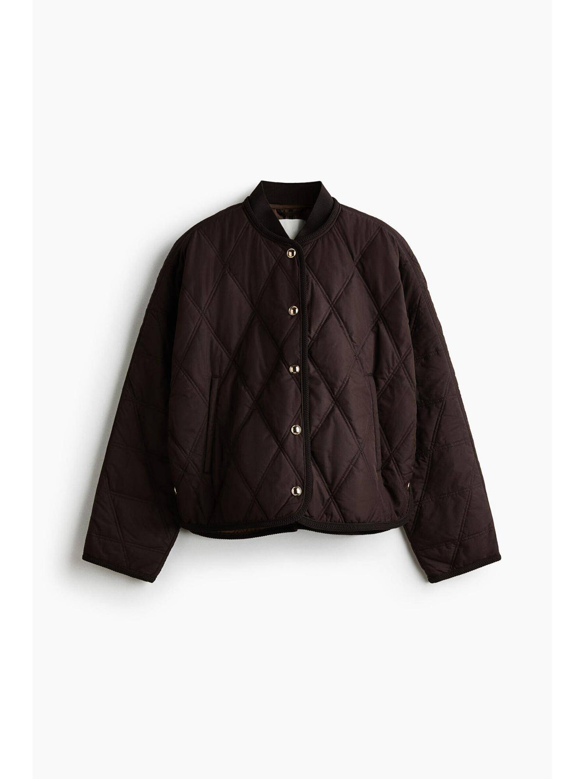 Women Brown Thermolite Quilted Jacket | JC78 - view 1