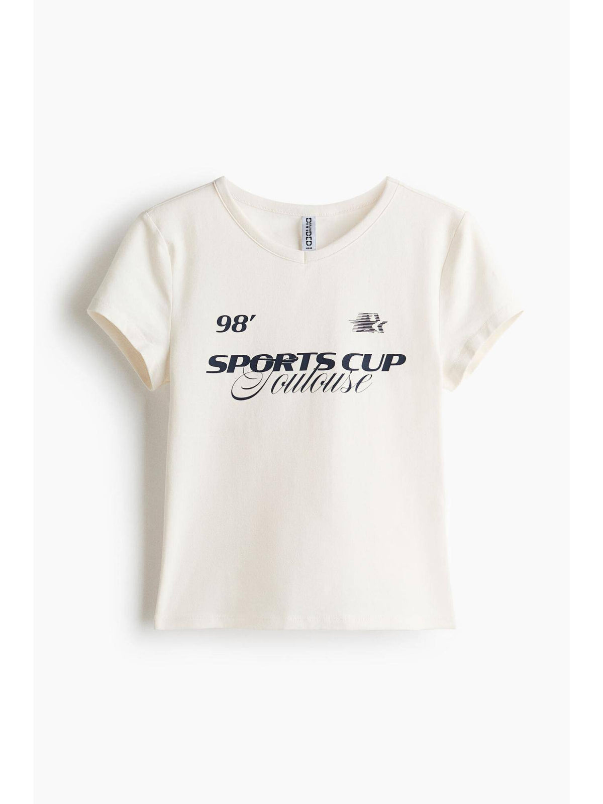 Women Blue V-Neckline Cotton T-Shirt | TS56 - view 10