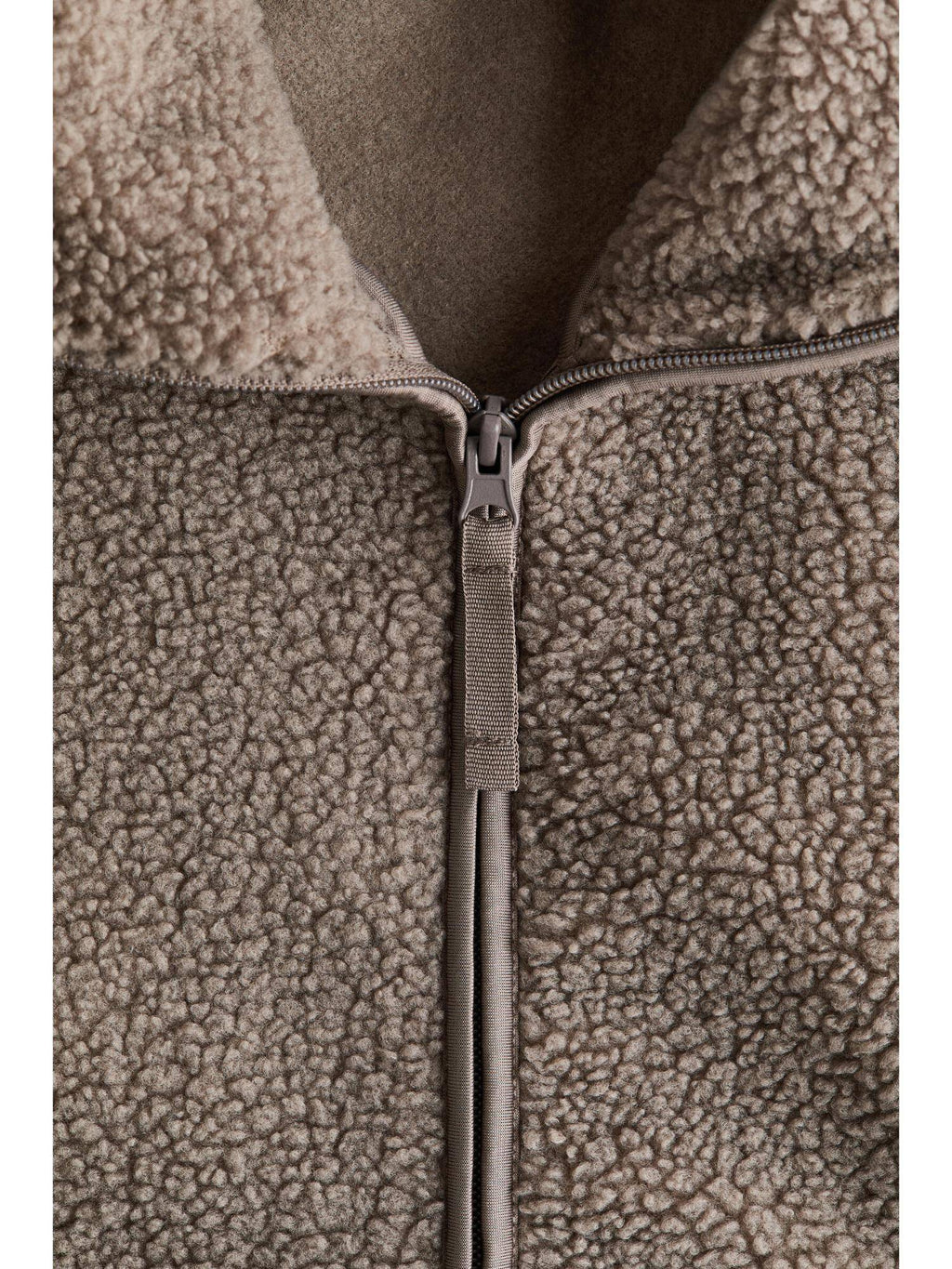 Women Beige Teddy Jacket | JC78 - view 2