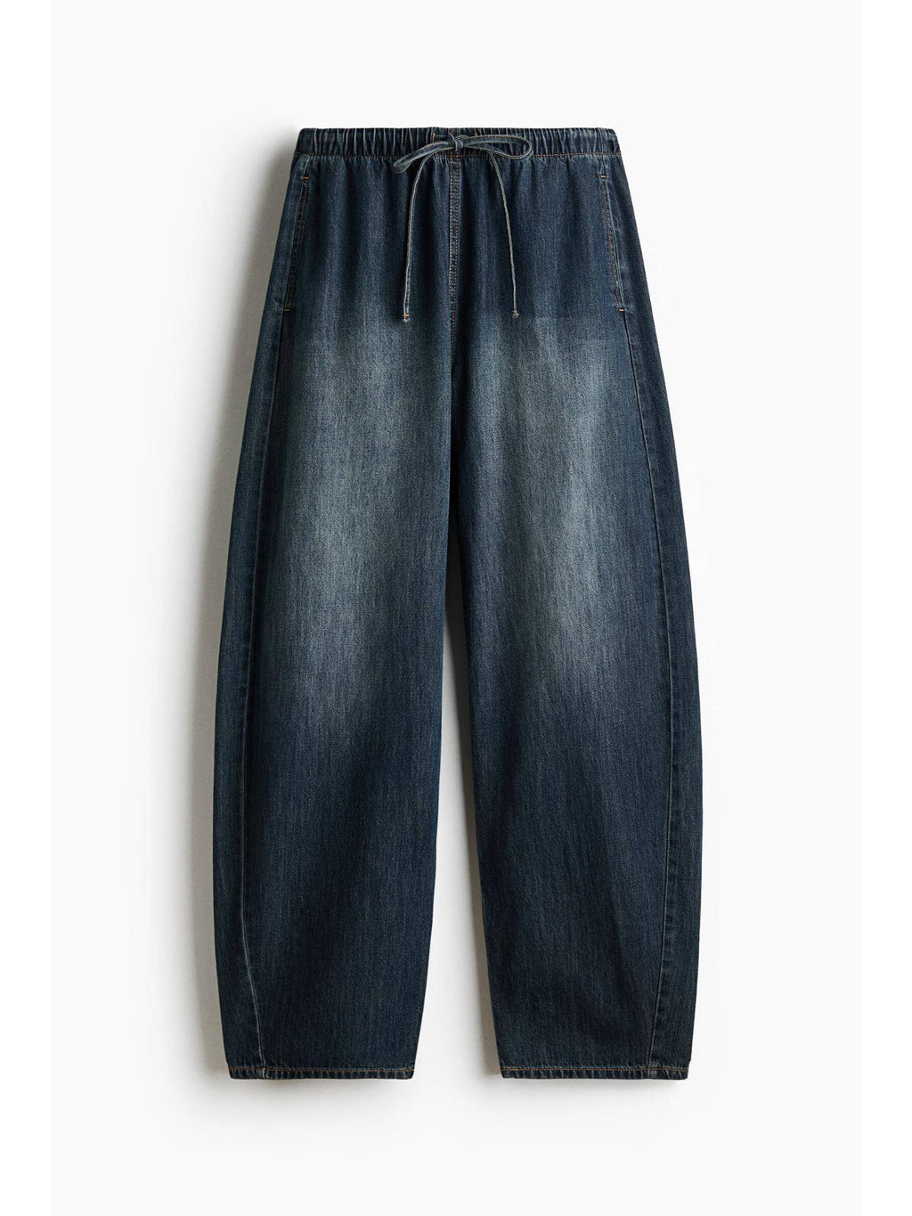 Women Blue Barrel Jeans | ST23 - view 1
