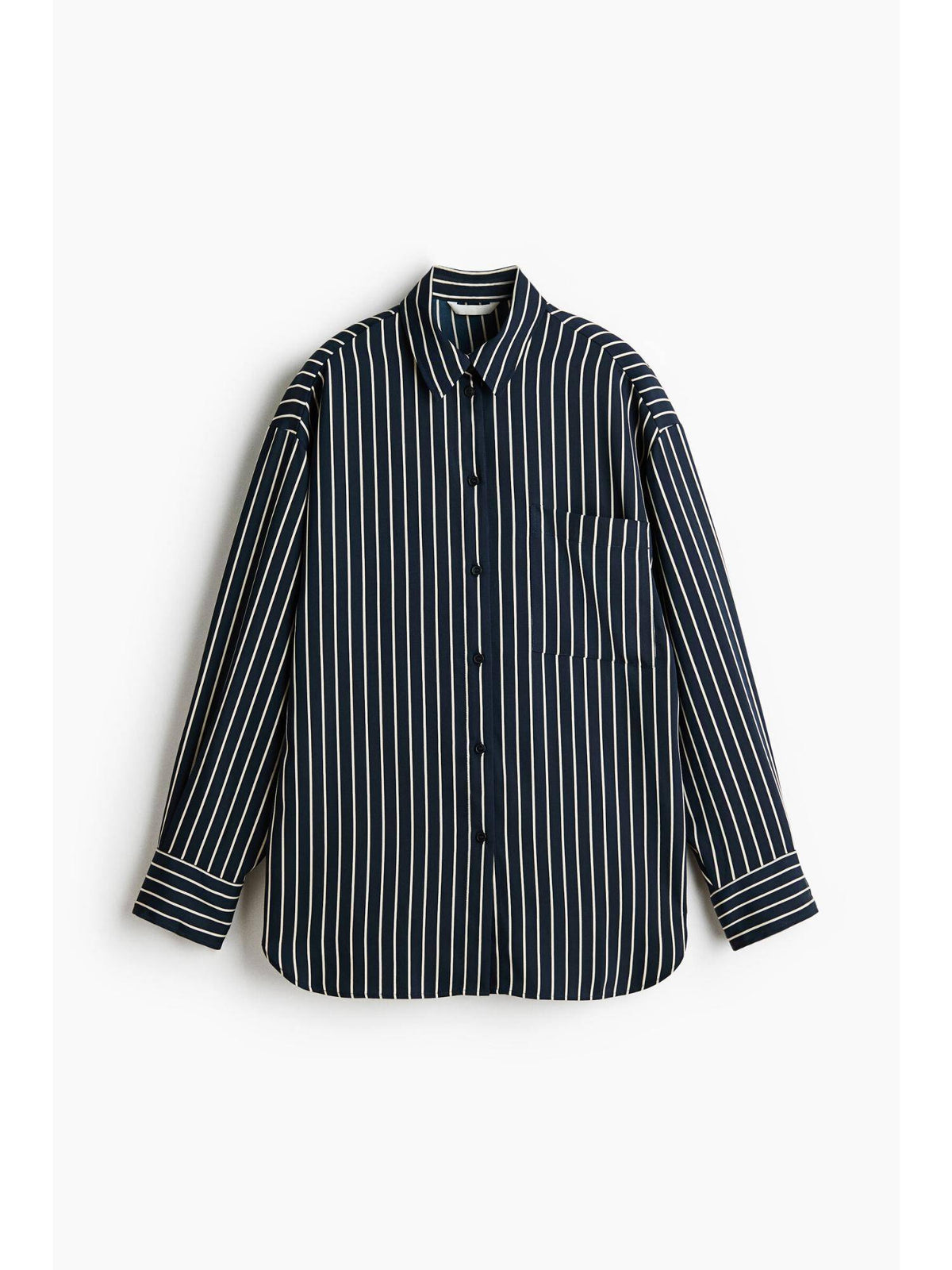Women Red Loose-Fit Twill Shirt | S67 - view 9