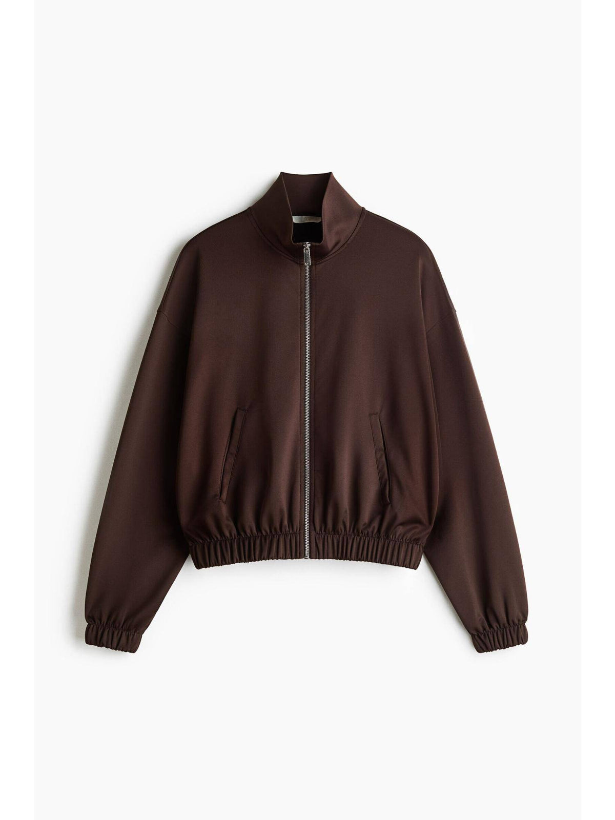 Women Blue Fine-Ribbed Track Jacket | JC78 - view 5