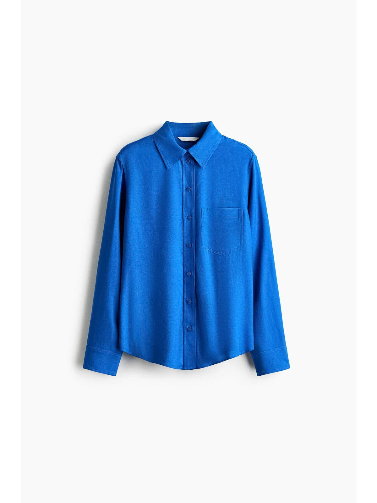 Women Brown Linen-Blend Shirt | S67 - view 14